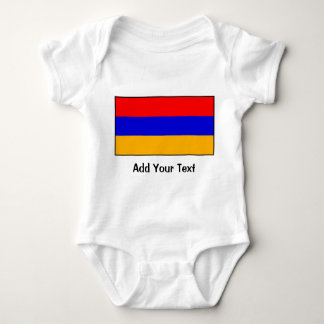 Armenien - armenische Flagge Baby Strampler
