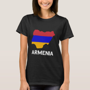 Armenien Armenische Rooten Armenischer Stolz Flagg T-Shirt