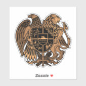 Armenien Aufkleber (Blatt)