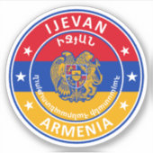 Armenien, Aufkleber (Vorderseite)