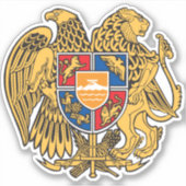Armenien Aufkleber (Vorderseite)