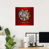 Armenien COA 2 Poster (Heimbüro)