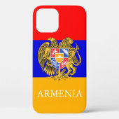 Armenien-Emblem Case-Mate iPhone Hülle (Rückseite)