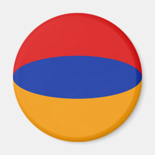 Armenien Fischauge-Flagge-Magnet Magnet