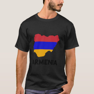 Armenien Flagge Amerika USA Armenischer Prix Armen T-Shirt