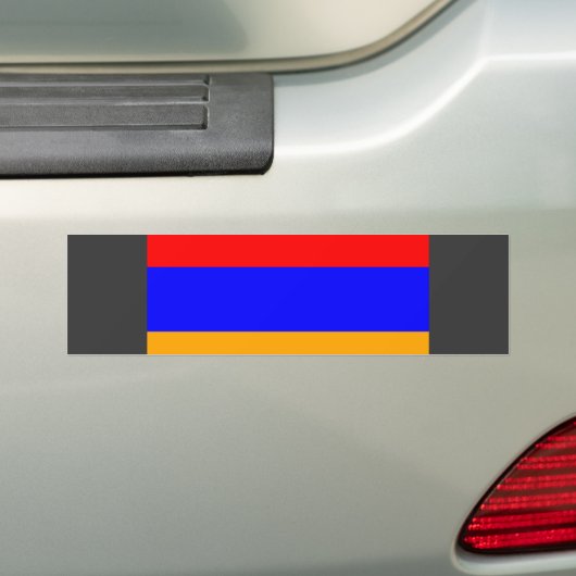 Armenien-Flagge Autoaufkleber (Auf Auto)