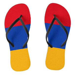 Armenien-Flagge Badesandalen