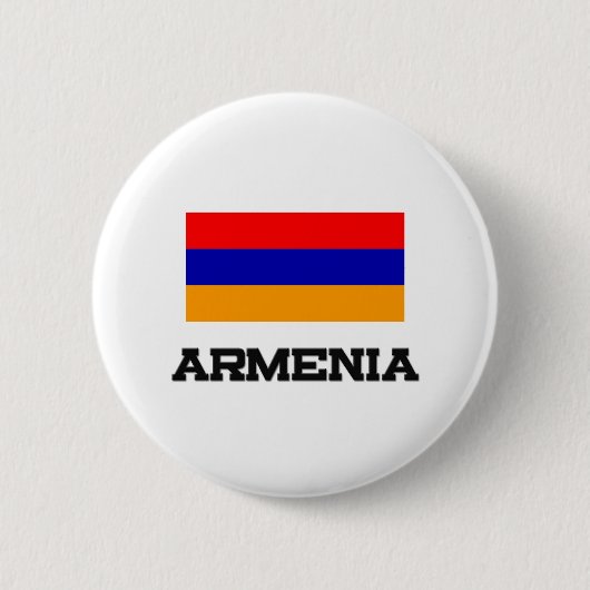 Armenien-Flagge Button (Vorderseite)