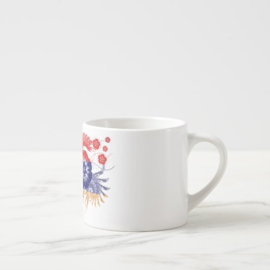 Armenien-Flagge Espressotasse (Rechts)