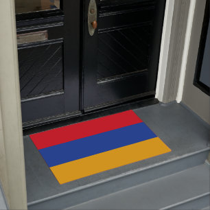 Armenien-Flagge Fußmatte