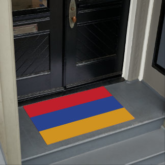 Armenien-Flagge Fußmatte