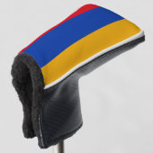 Armenien-Flagge Golf Headcover (3/4 Vorderseite)