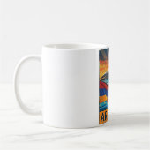 Armenien-Flagge Kaffeetasse (Links)