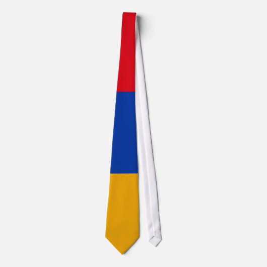 Armenien-Flagge Krawatte (Vorderseite)