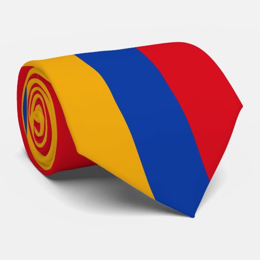 Armenien-Flagge Krawatte (Gerollt)