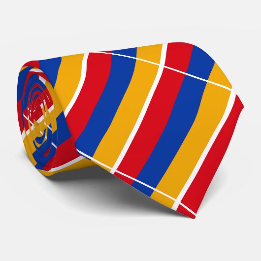 Armenien-Flagge Krawatte (Gerollt)