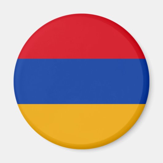 Armenien-Flagge Magnet (Vorne)