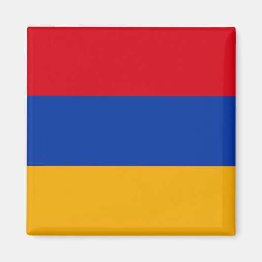 Armenien-Flagge Magnet (Vorne)