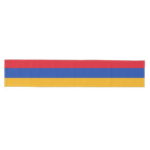 Armenien-Flagge Mittelgroßer Tischläufer