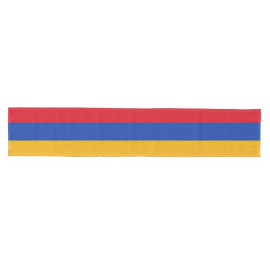 Armenien-Flagge Mittelgroßer Tischläufer (Horizontal)