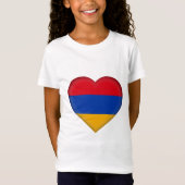 Armenien-Flagge T-Shirt (Vorderseite)