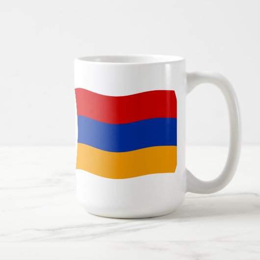 Armenien Flagge Tasse (Rechts)