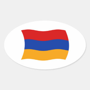 Armenien Flaggen Aufkleber