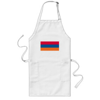 Armenien-Flaggen-Schürze Lange Schürze