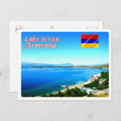 Armenien - Gegharkunik - See Sewan - Postkarte (Vorne/Hinten)