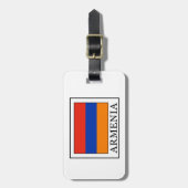 Armenien Gepäckanhänger (Vorderseite vertikal)