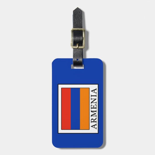 Armenien Gepäckanhänger (Vorderseite vertikal)