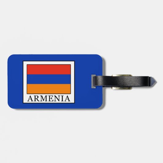 Armenien Gepäckanhänger (Rückseite horizontal)