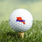 Armenien Golfball (Insitu T-Shirt)