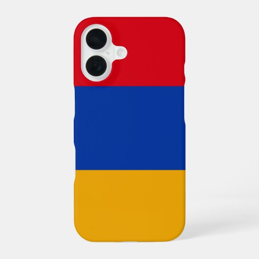Armenien iPhone 16 Hülle (Rückseite)