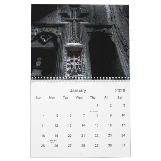 Armenien! Kalender (Jan 2026)