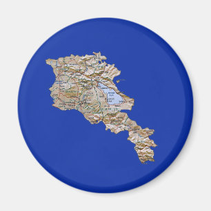 Armenien-Karten-Magnet Magnet