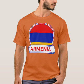 Armenien Land Abzeichen Armenien Flagge T-Shirt