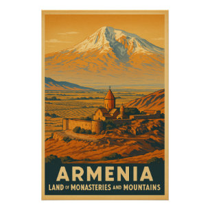 Armenien - Land der Klöster und Berge Poster