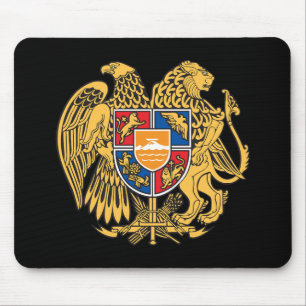 Armenien Landeswappen Symbol Emblem Stern Flagge Mousepad