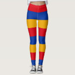 Armenien Leggings<br><div class="desc">Armenische Flaggenfarben</div>
