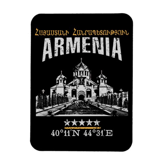 Armenien Magnet (Vertikal)
