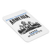 Armenien Magnet (Rechte Seite)