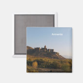 Armenien Magnet - Khor Virap Kloster (Vorderseite/Rückseite)