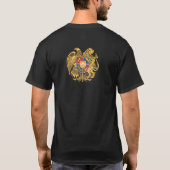 Armenien-Mantel-Od bewaffnet Shirt (Rückseite)