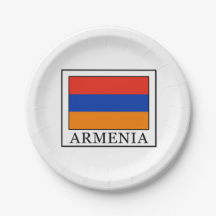 Armenien Pappteller