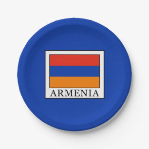 Armenien Pappteller