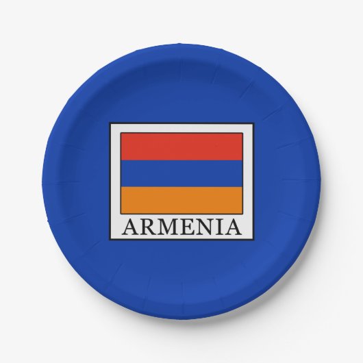 Armenien Pappteller (Vorderseite)