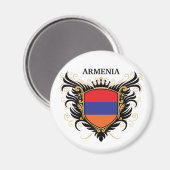 Armenien [personalisieren] magnet (Vorderseite/Rückseite)