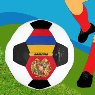 Armenien Personalisiert, Flaggen, Foto-Fußball Fußball