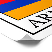 Armenien Poster (Ecke)